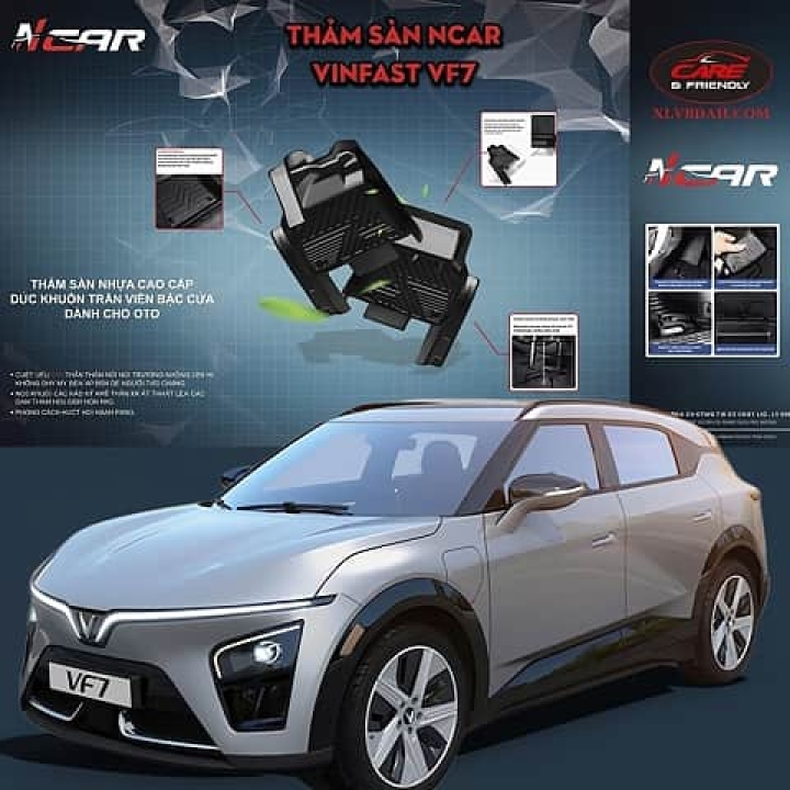 Thảm sàn Ncar cho VINFAST VF7